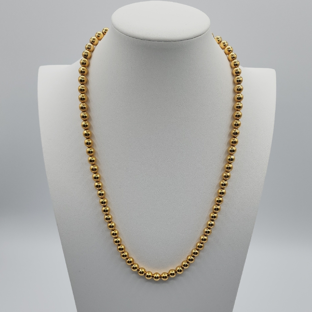 Napier Gold Beaded 20" Necklace